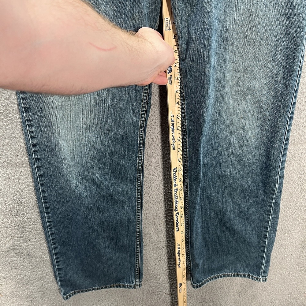Levis 559 Jeans Mens 36x32 Blue Denim Relaxed Workwear Grunge Skater Baggy * - Picture 4 of 11